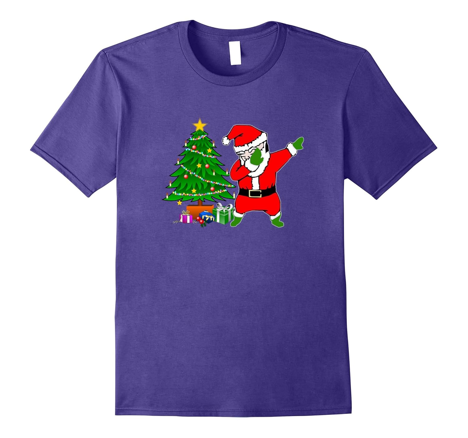 Christmas Dabbing Santa tshirt Funny Dab Santa Funny shirt-ANZ