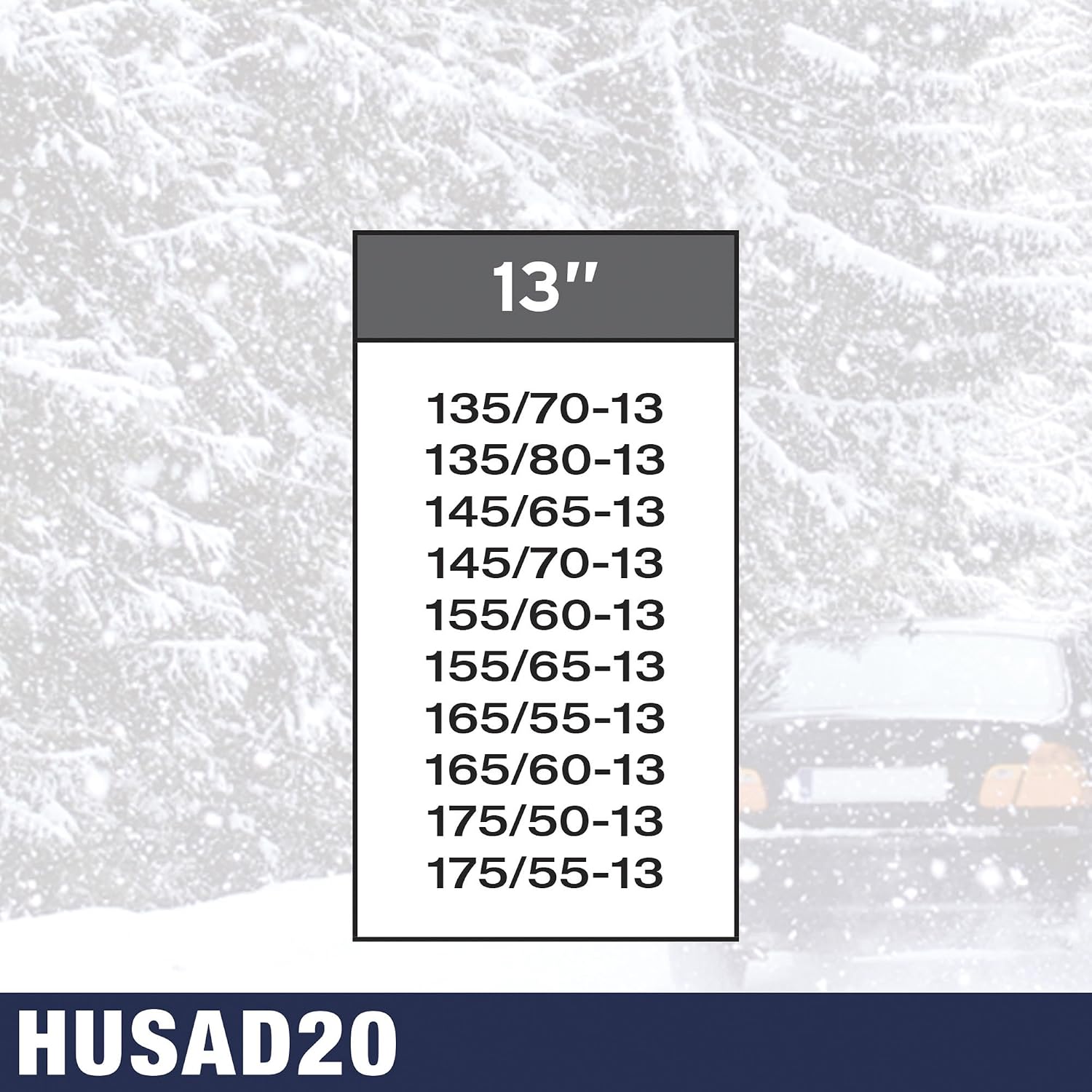 Sumex HUSAD20 KN20 Husky Advance Snow Chains 9 mm, Yellow/Red/Silver - Image 5