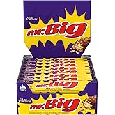 CADBURY MR. BIG 24 ct of 50g Chocolatey Candy Bar, Bulk Chocolatey Candy, Individually Wrapped Treat, Sweet Treat (Pack of 24