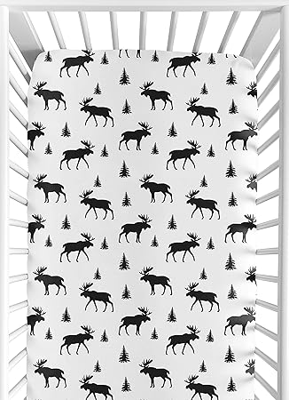 moose crib sheets