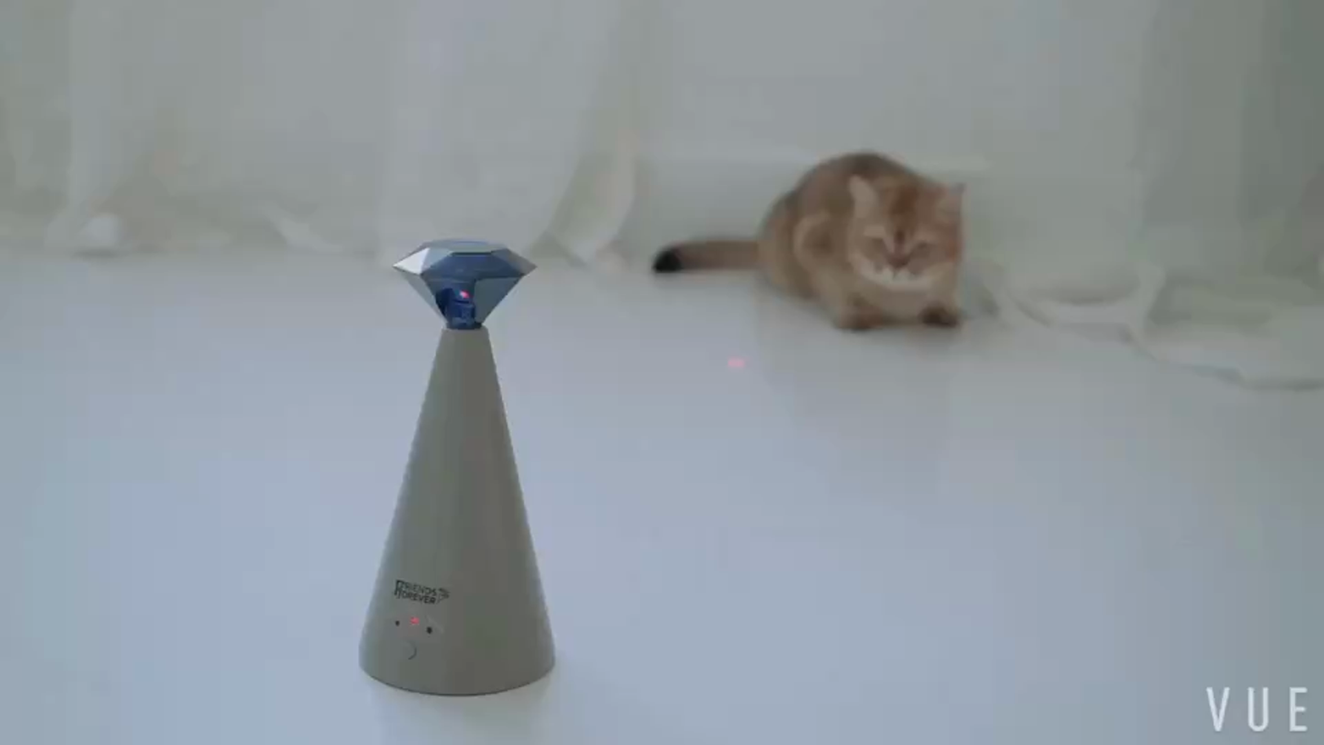 Friends Forever Interactive Cat Laser Toy - Pet Laser Pointer for Cats Automatic Rotating Catch Training, Adjustable 3 Speed Mode - Image 8
