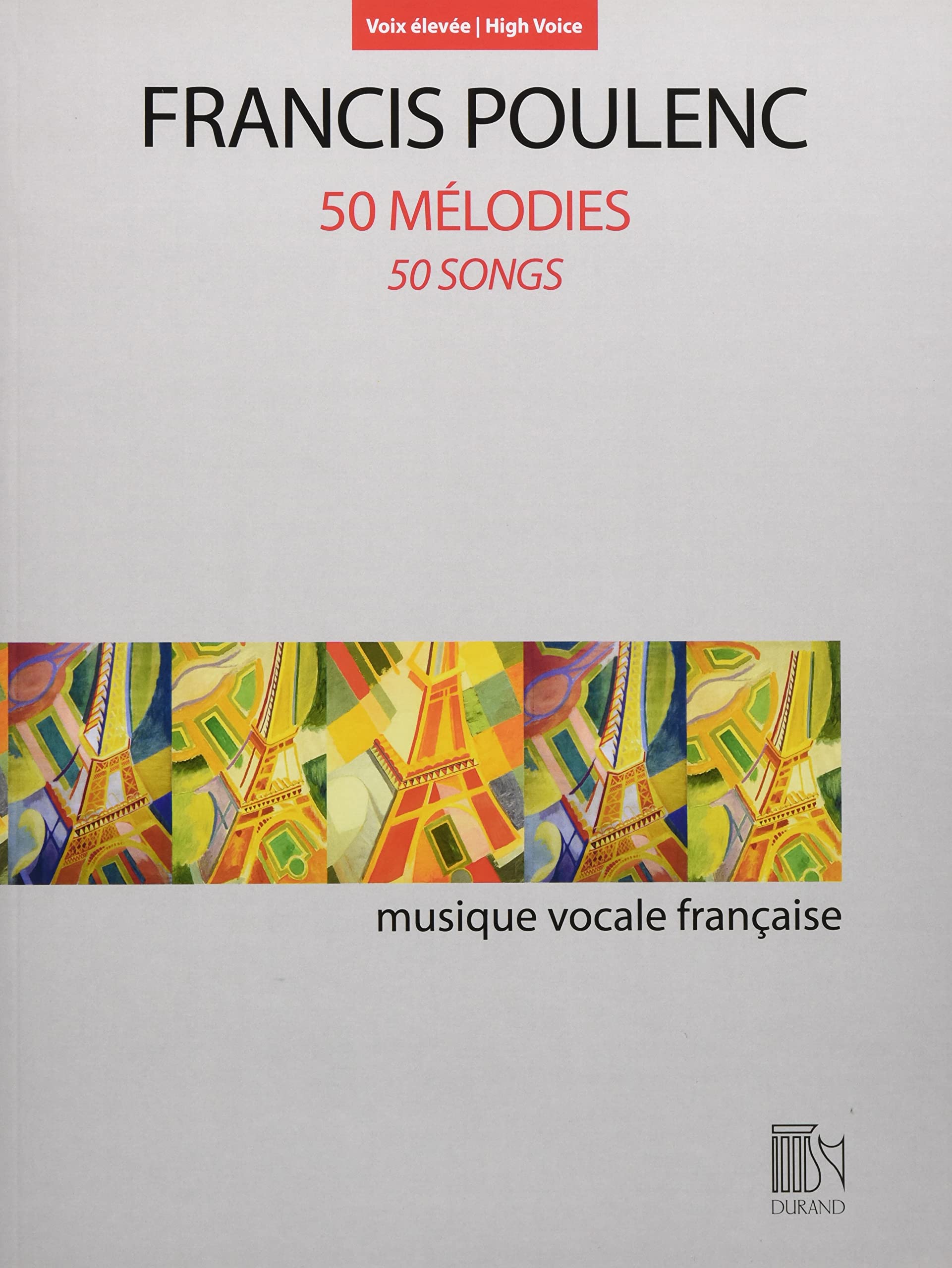 50 Melodies. High Voice and Piano.