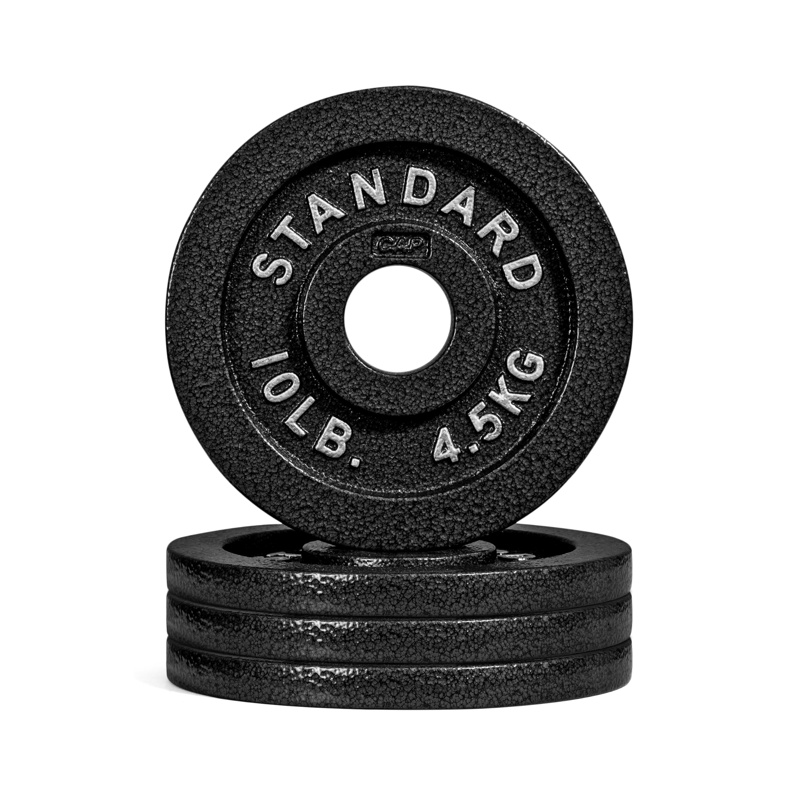 CAP Barbell 2-Inch Olympic Grip Plate, 10-Pounds