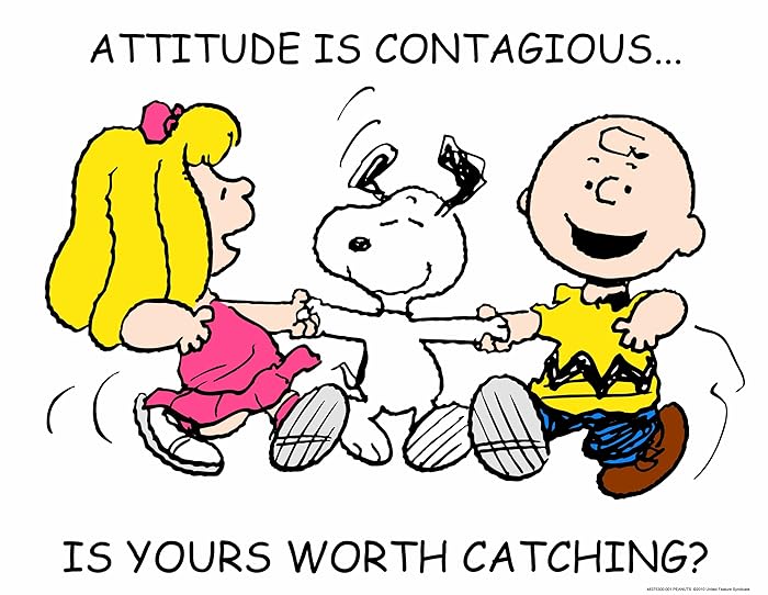 Eureka Peanuts Attitude Poster
