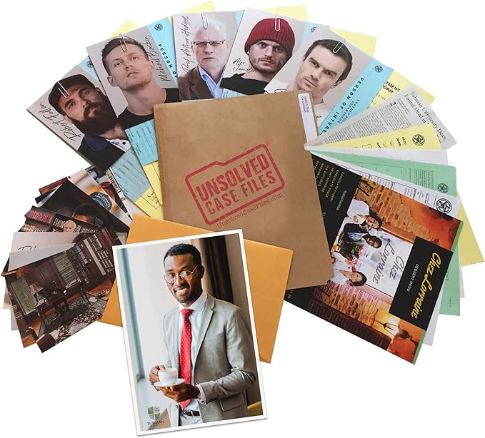 Cahill, MAX - Juego de fichas de Casos sin Resolver - ¿Puedes Resolver