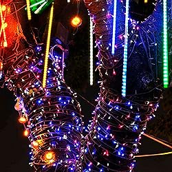 Red White and Blue Christmas Lights, 200 LED 66 FT