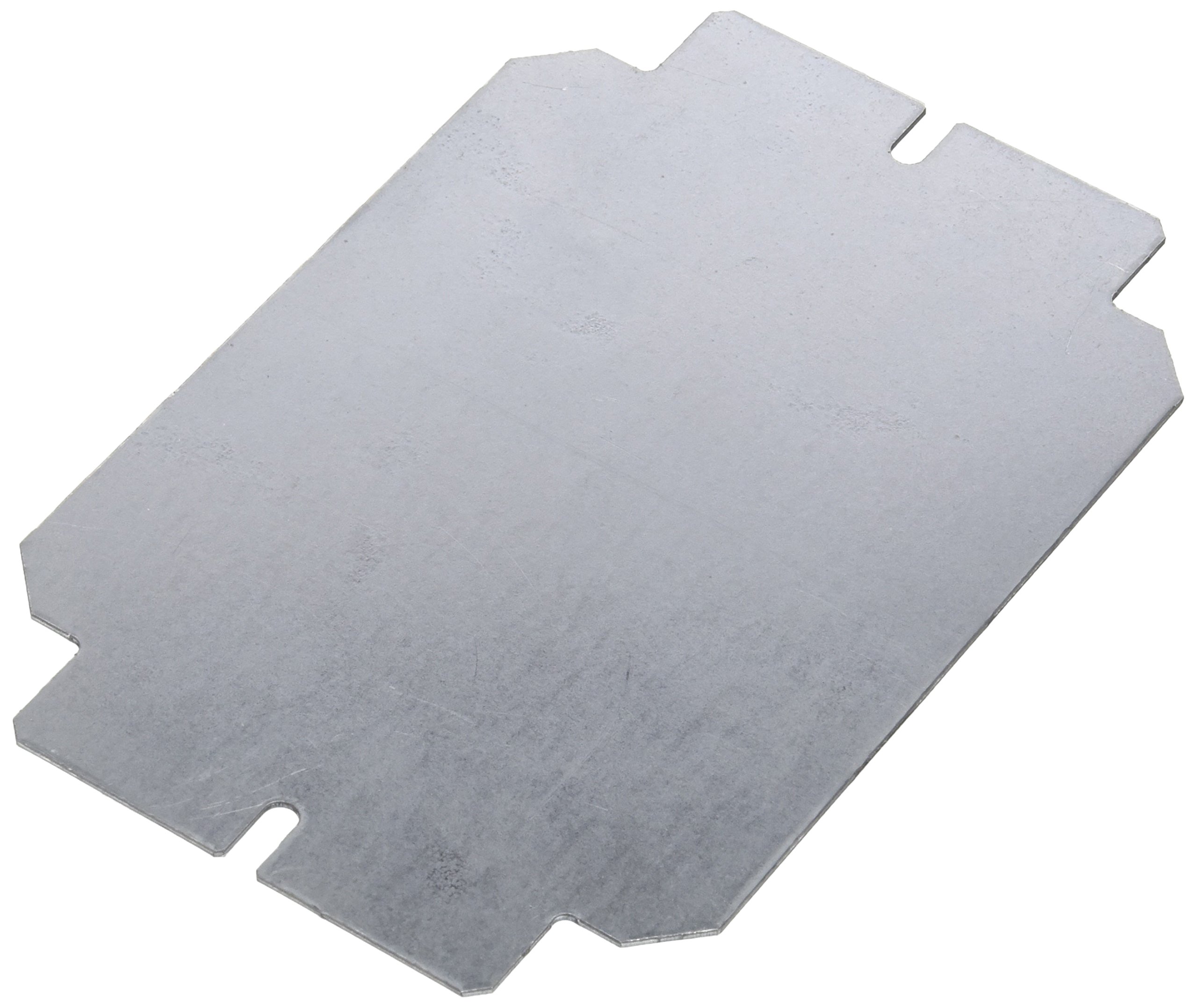 Schneider Electric nsymm12sb Mounting Plate Blind Made of Sheet Metal, Galvanized Steel, 150 x W 200 mm