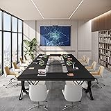 Tribesigns 6.5FT Conference Table Set of 6, 236