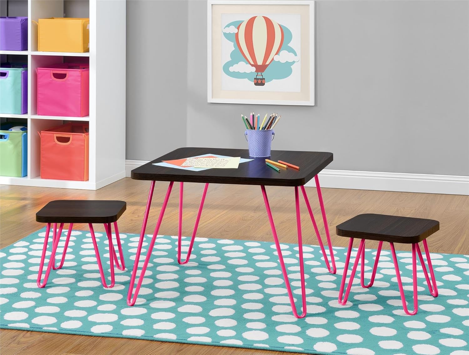retro kids table