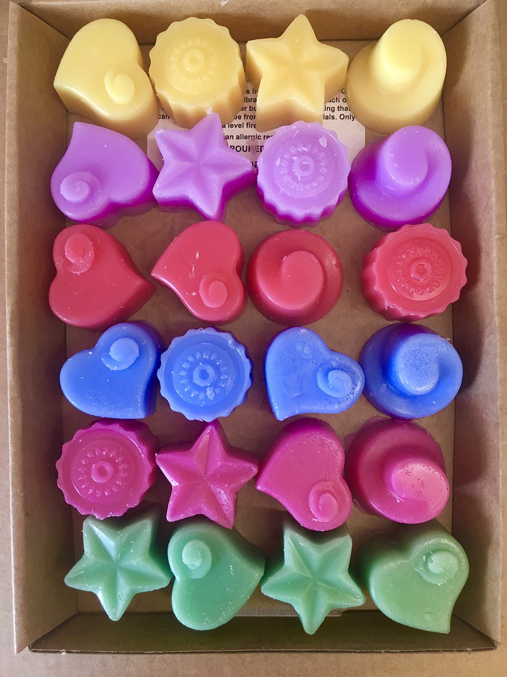 Handmade Premium Quality Highly Scented Wax Melts. 24 x 5g Melts in Each Pack (Cleaning Mix)