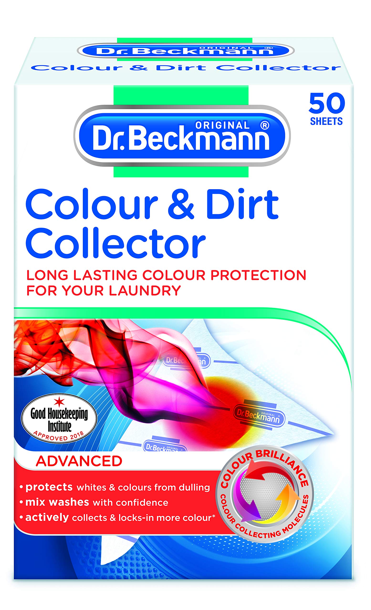 Dr Beckmann Colour & Dirt Collector Sheets Big Value Pack (50 Sheets)