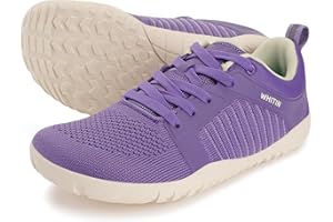 WHITIN Women's Wide Barefoot Trail Running Shoes | Minimalist Hiking Footwear | Zero Drop | Flexible Traction