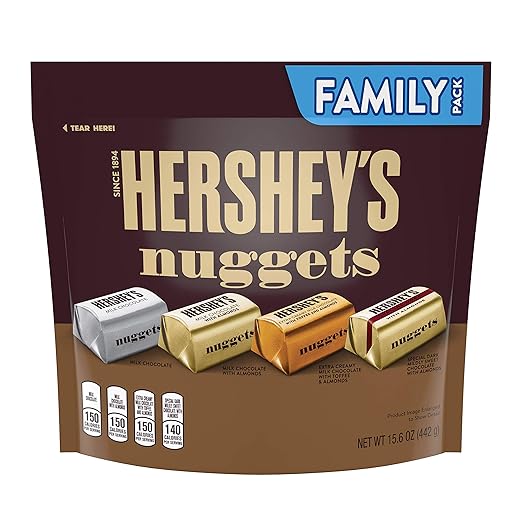Hershey's Nuggets Assortment Family Bag, 442g Amazon.in Grocery