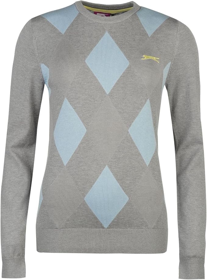 grey slazenger jumper