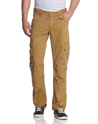 Timezone Herren Hose Normaler Bund 26-0297 BenitoTZ Cargo Pants