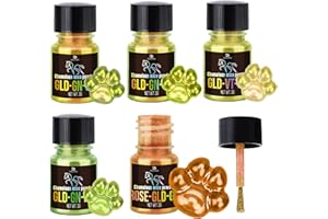 Chameleon Mica Powder - 5 Color Shifting Pigment Powder for Epoxy Resin Art, Tumbler, Painting - Epoxy Resin Color Changing P