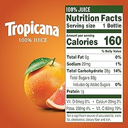 Tropicana Ruby Red Grapefruit Juice, 10 Ounce