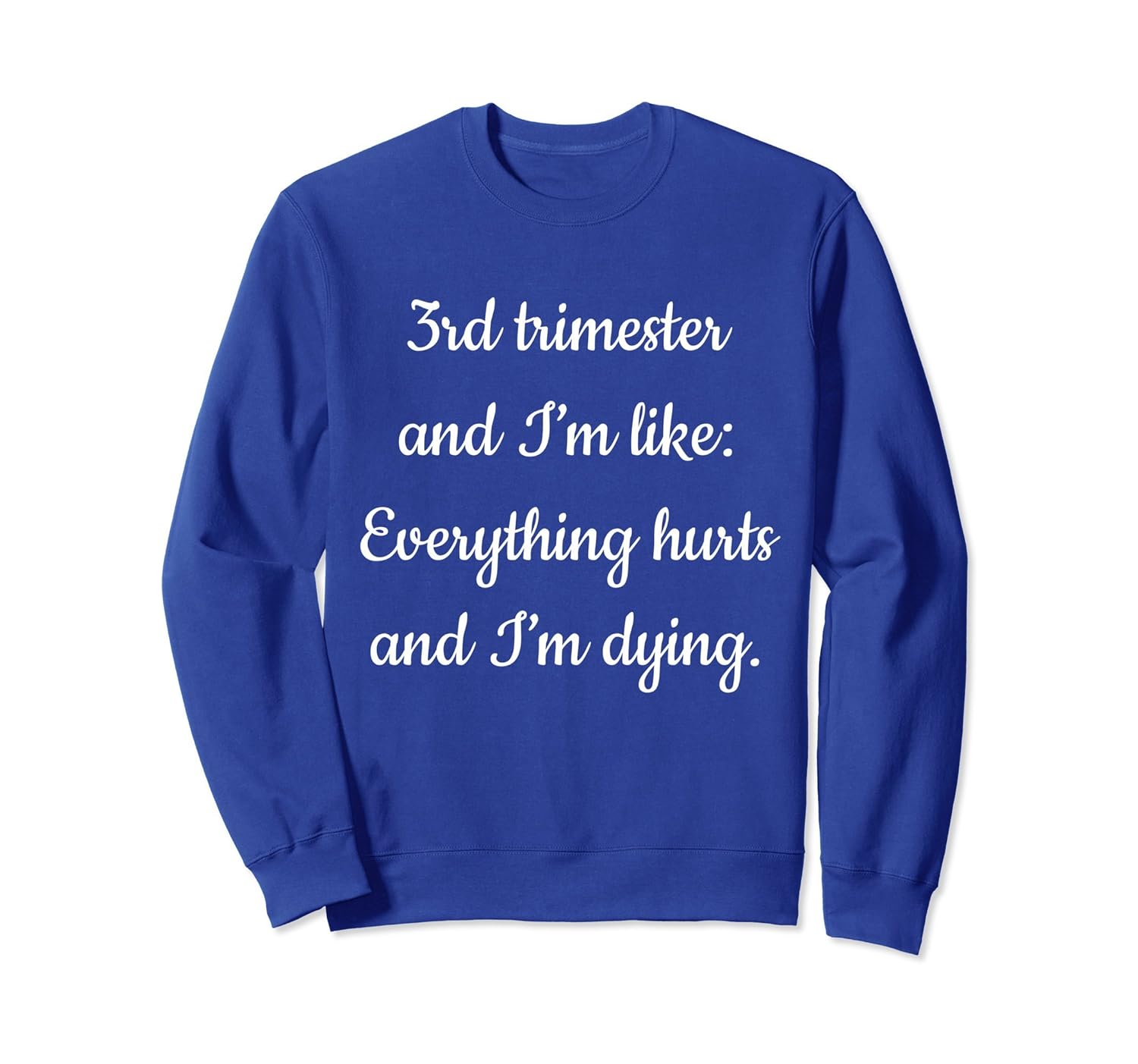 3rd Trimester And I'm Like: Everything Hurts... Sweatshirt-anz