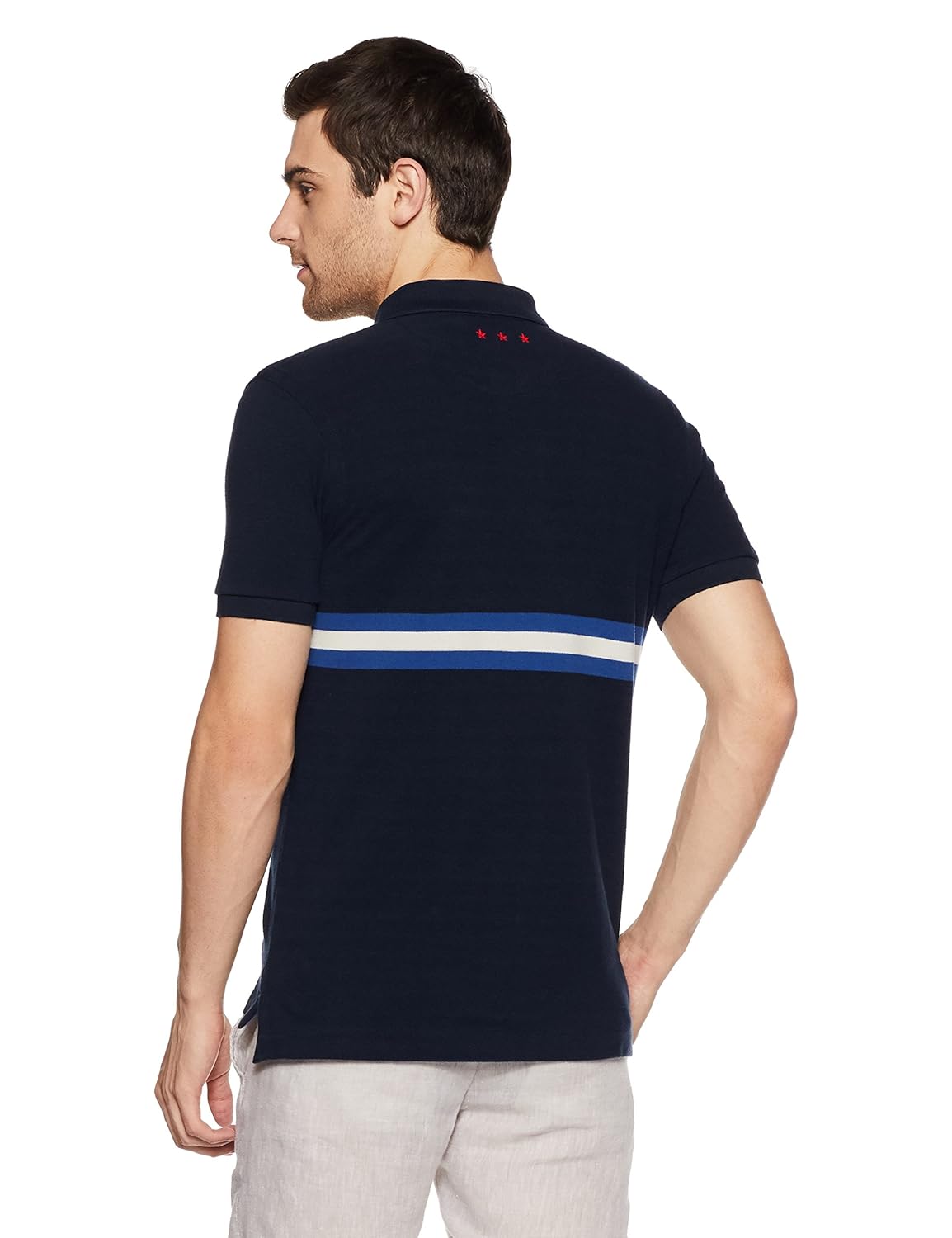 us polo association men's striped regular fit polo