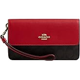 COACH womens Foldover Wristlet