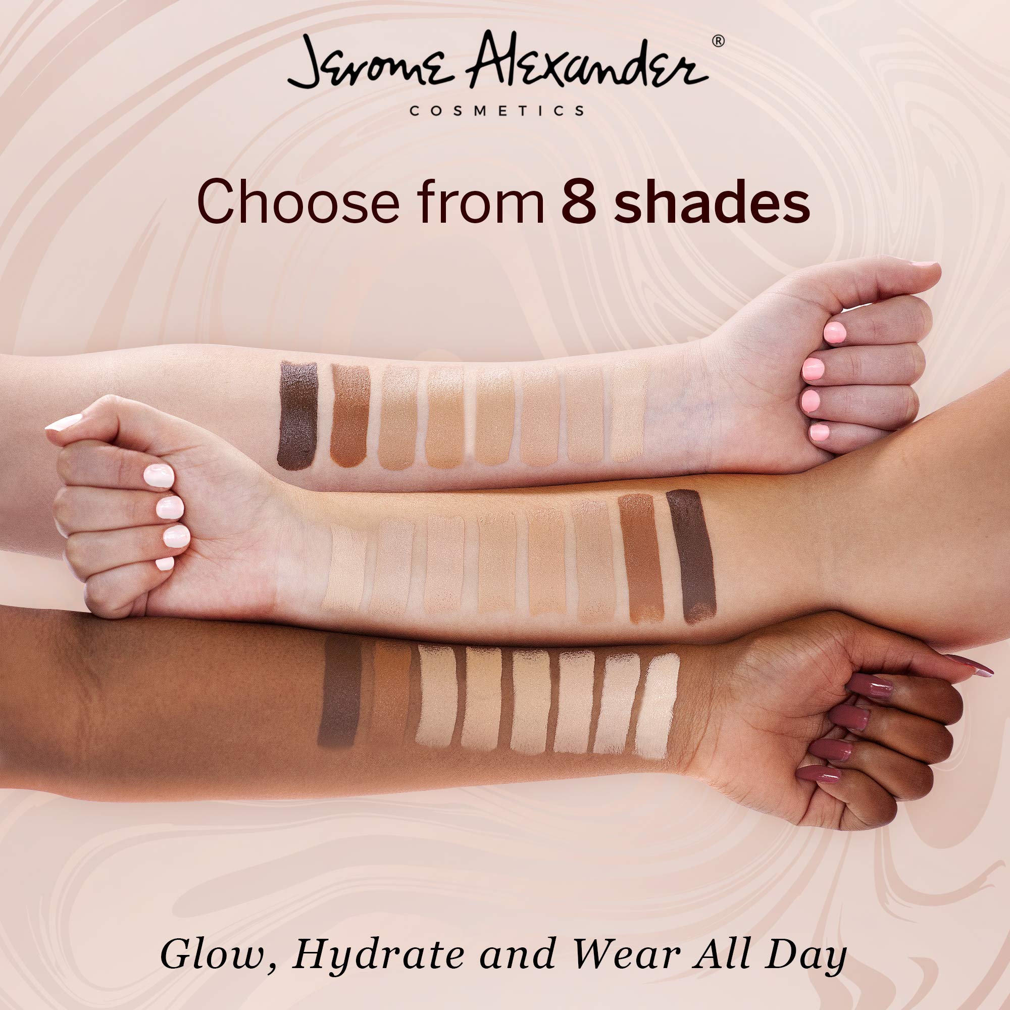 MagicMinerals Deluxe AirBrush Foundation Set by Jerome Alexander, 5