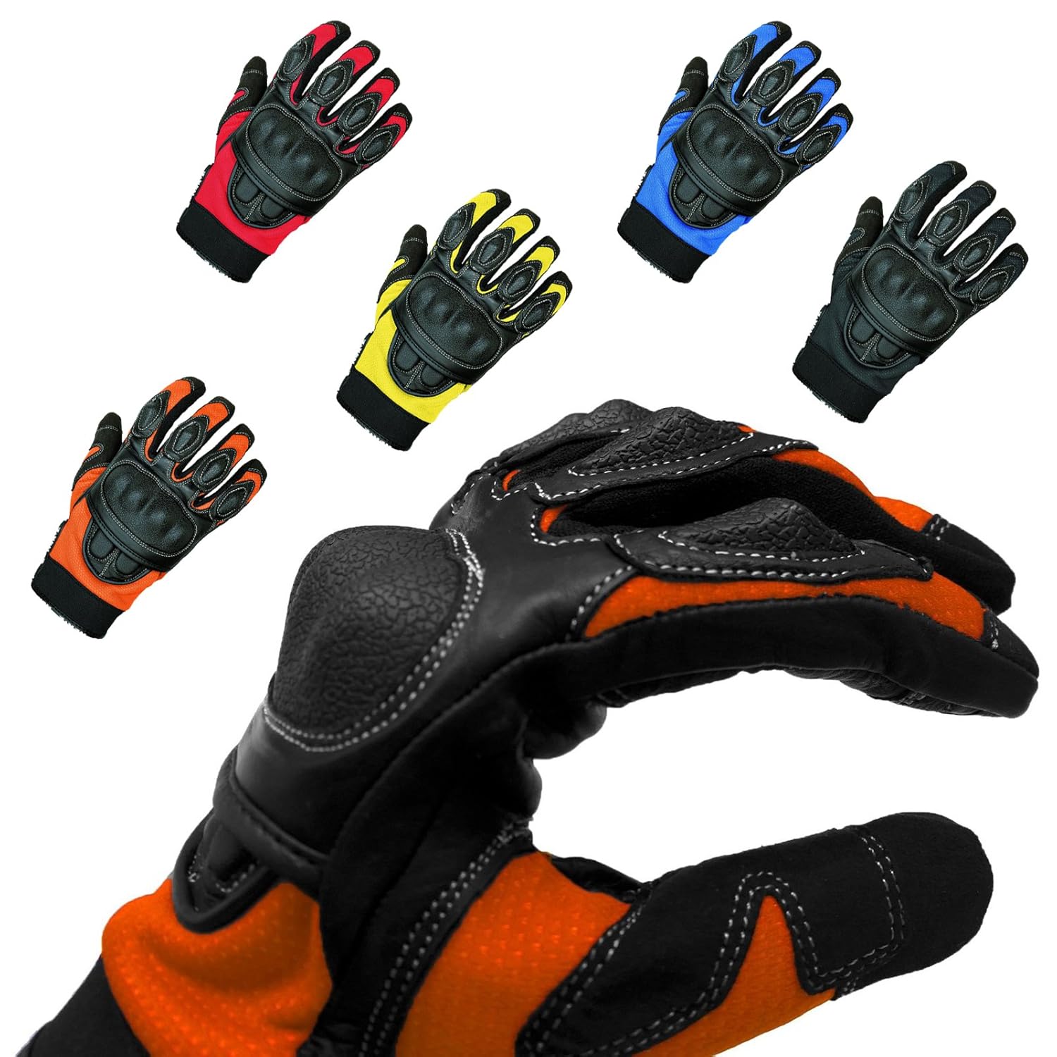 Nerve Shop Motorradhandschuhe Sommerhandschuhe Sporty Roller Moped