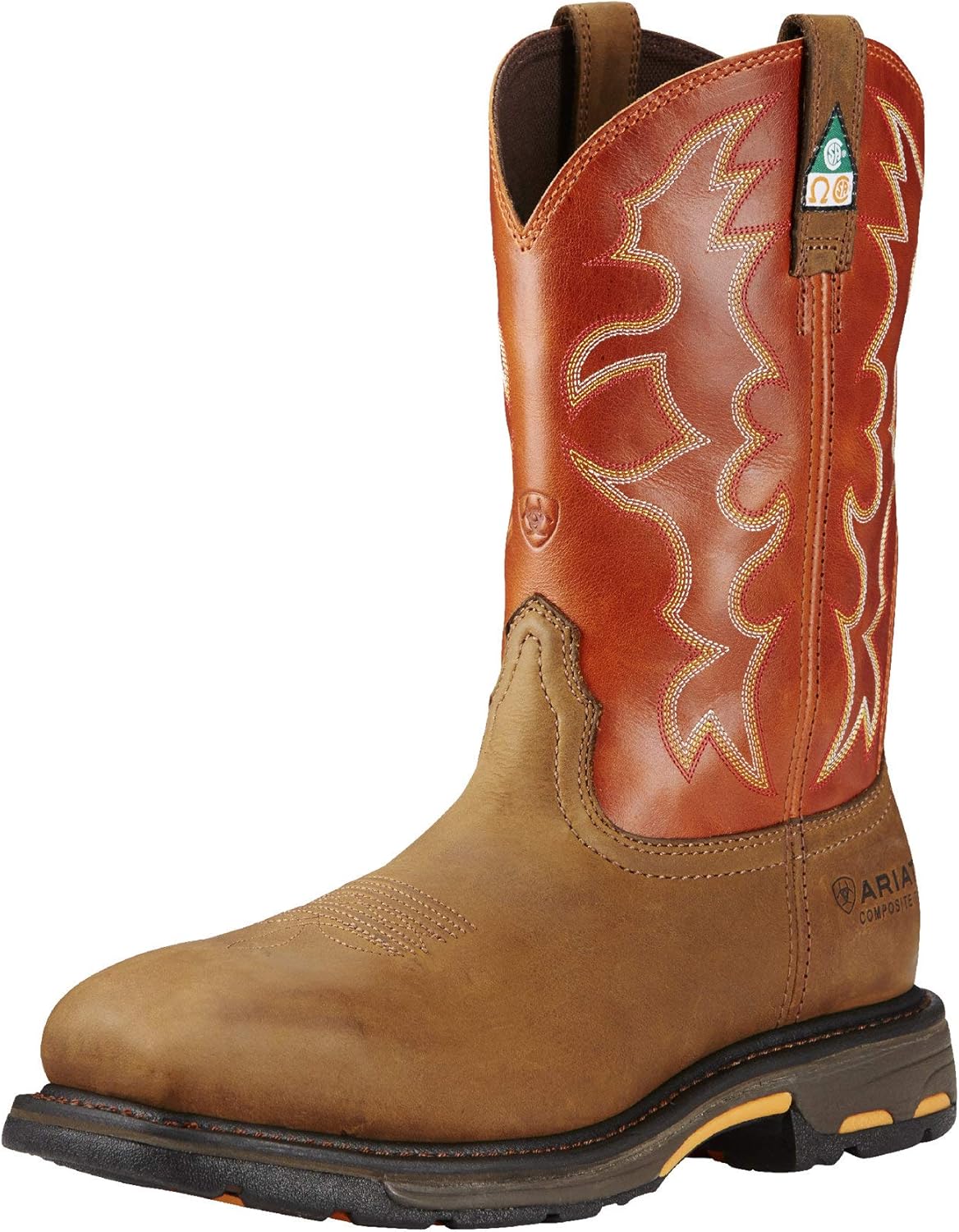 ariat workhog square toe composite toe