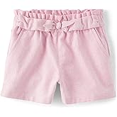 Gymboree Girls and Toddler Tie Front Linen Shorts