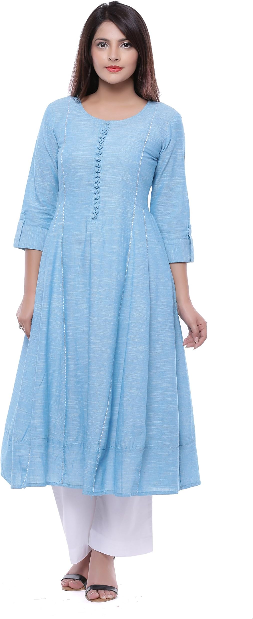 Women's Cotton Anarkali Kurta