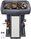 TWDEPART Cat Tree Tower with Cat Scratching Post