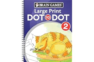 Brain Games - Large Print Dot-To-Dot 2