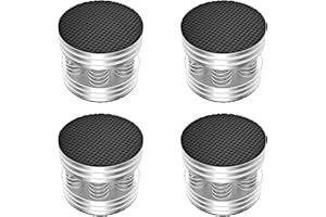 4pcs Aluminum Spring Speakers Spikes Isolation Stand, Adjustable Spring Speaker Spikes Turntable Isolation Stand Feet for HiF