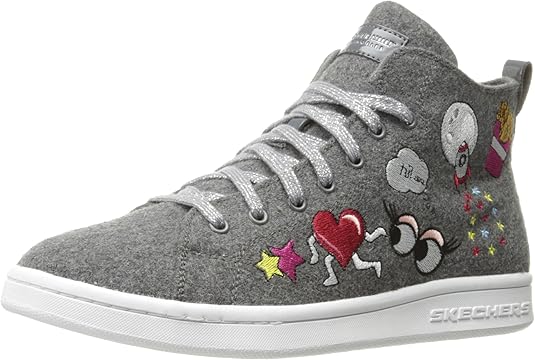 women's skechers high top sneakers
