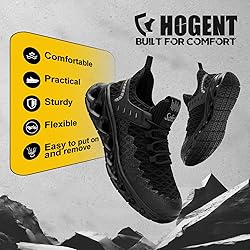Steel Toe Shoes for Women Men Wide Non Slip