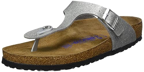 Birkenstock Damen Gizeh Birko-Flor Softfootbed Plateausandalen