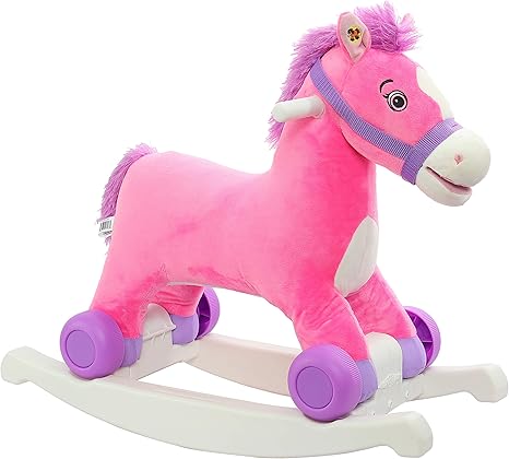 rockin rider pony pink