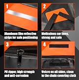 Signstek Car Roof Cargo Bag 1000D PVC Waterproof 15 cu ft with Straps view 3