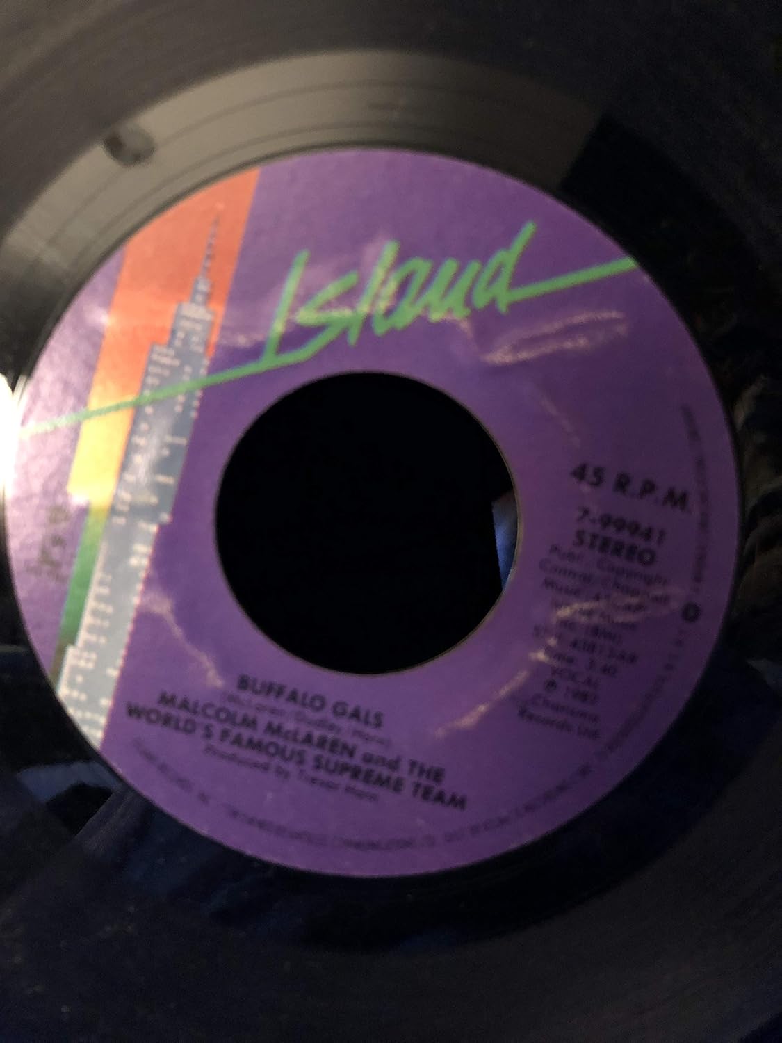 Malcolm Mclaren Buffalo Gals With The World S Famous Supreme