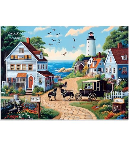 500-Piece Dalmatian Beach Jigsaw Puzzle For Adults - Colorful Funny Puzzle For Wall Decor