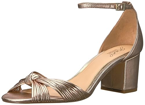 jewel sandals rose gold