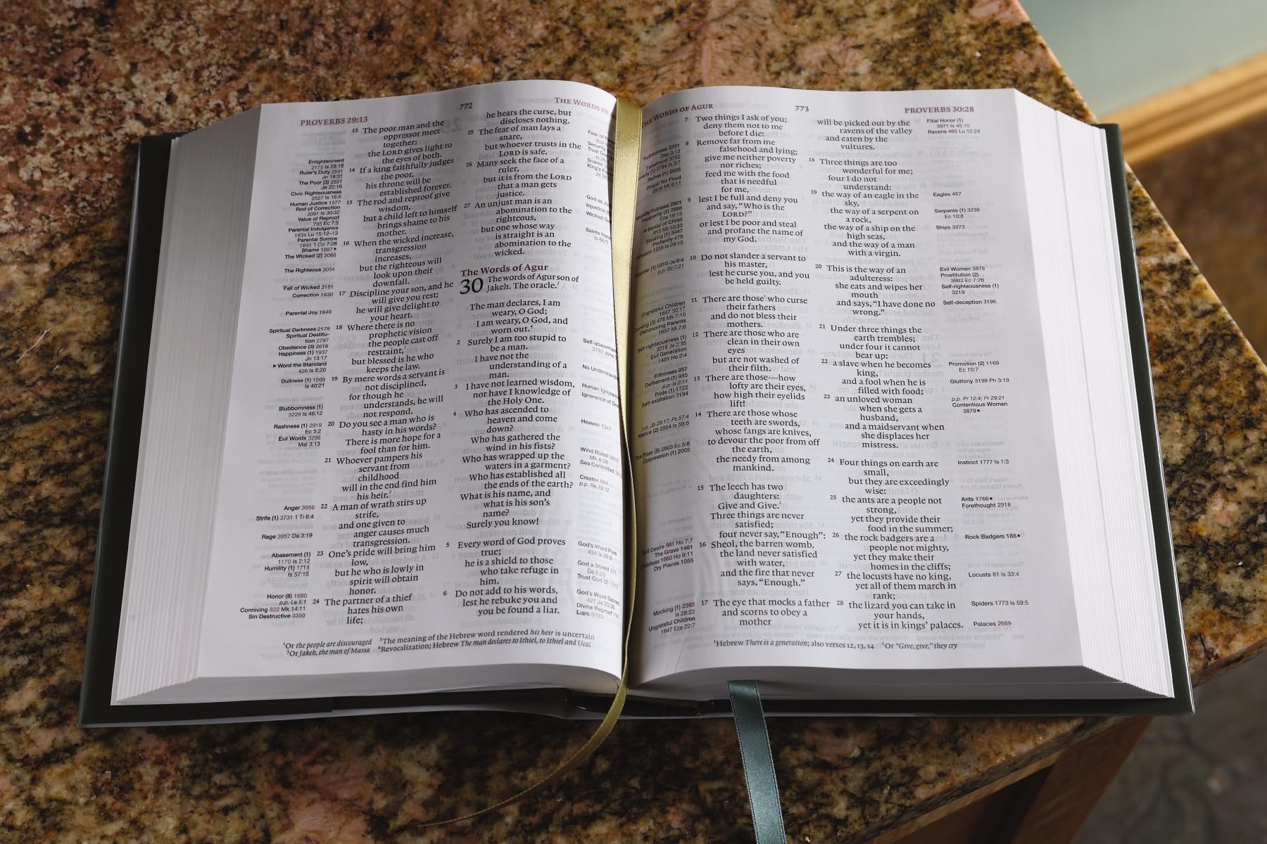 ESV, Thompson Chain-Reference Bible, Hardcover, Green, Red Letter ESV, Thompson Chain-Reference Bible, Hardcover, Green, Red Letter Hardcover