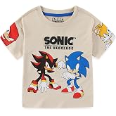 SEGA Sonic the Hedgehog Boys Short Sleeve T-Shirt for Big Kids