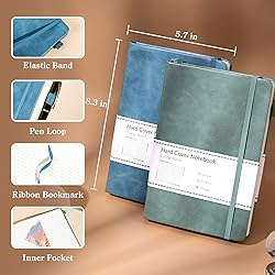 CAGIE Journals Notebooks for Women Men 2