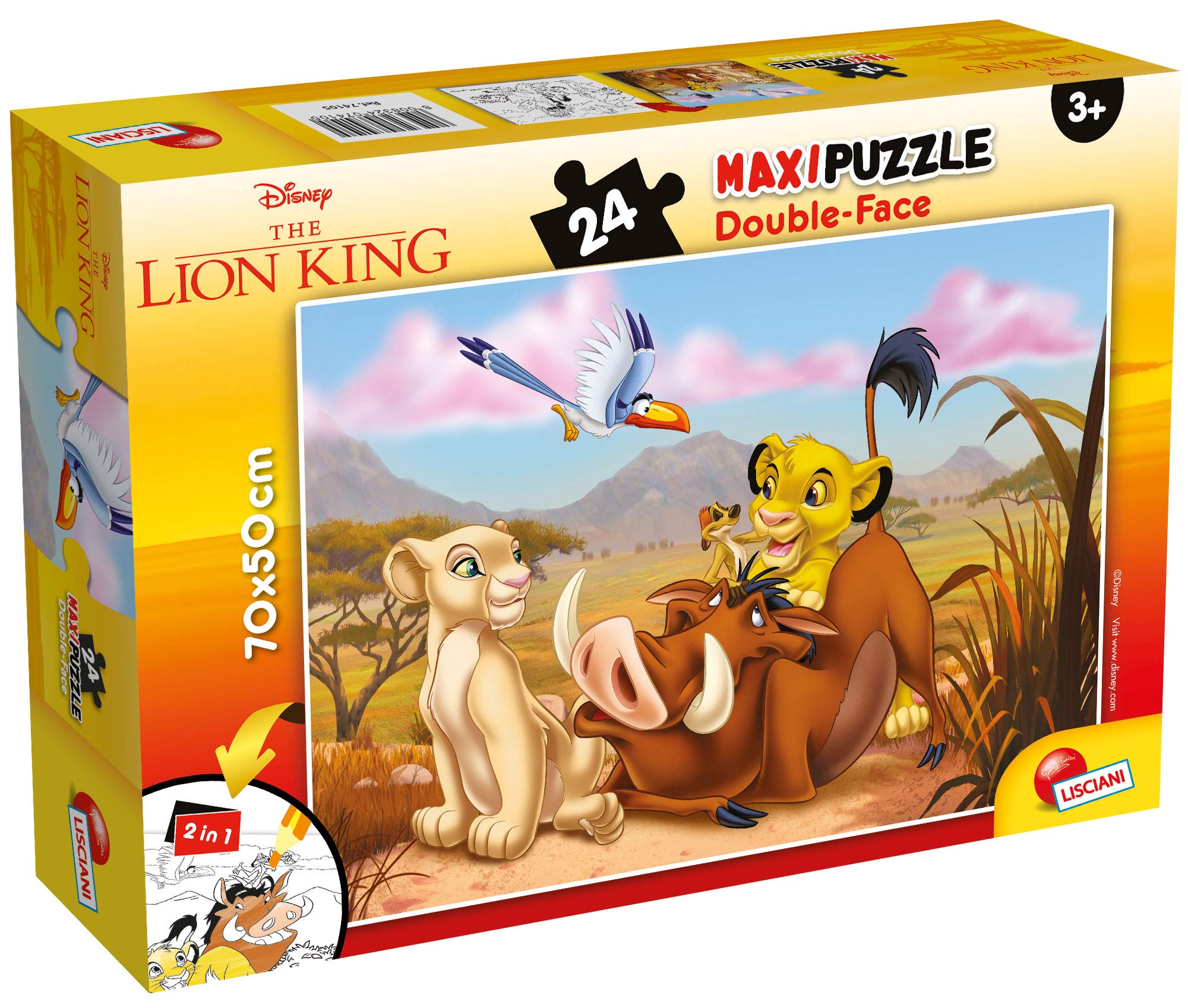 Lisciani 74105 Lion King PUZZLE, Multicolour — image 1
