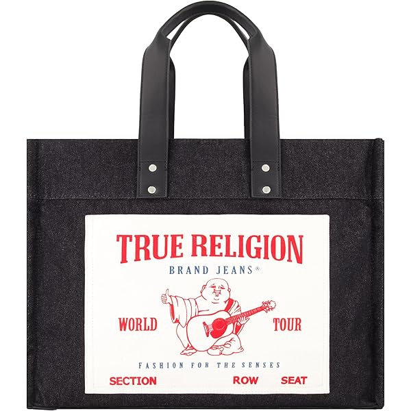 Amazon.com: True Religion Tote Bag, Women's Medium Travel