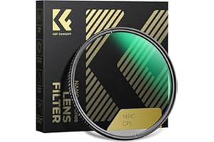 K&F CONCEPT 67mm CPL Filter, Professional Optics Glass Lens Filter Super Slim Multi-Coated Circular Polarizer Filter (Nano-X 