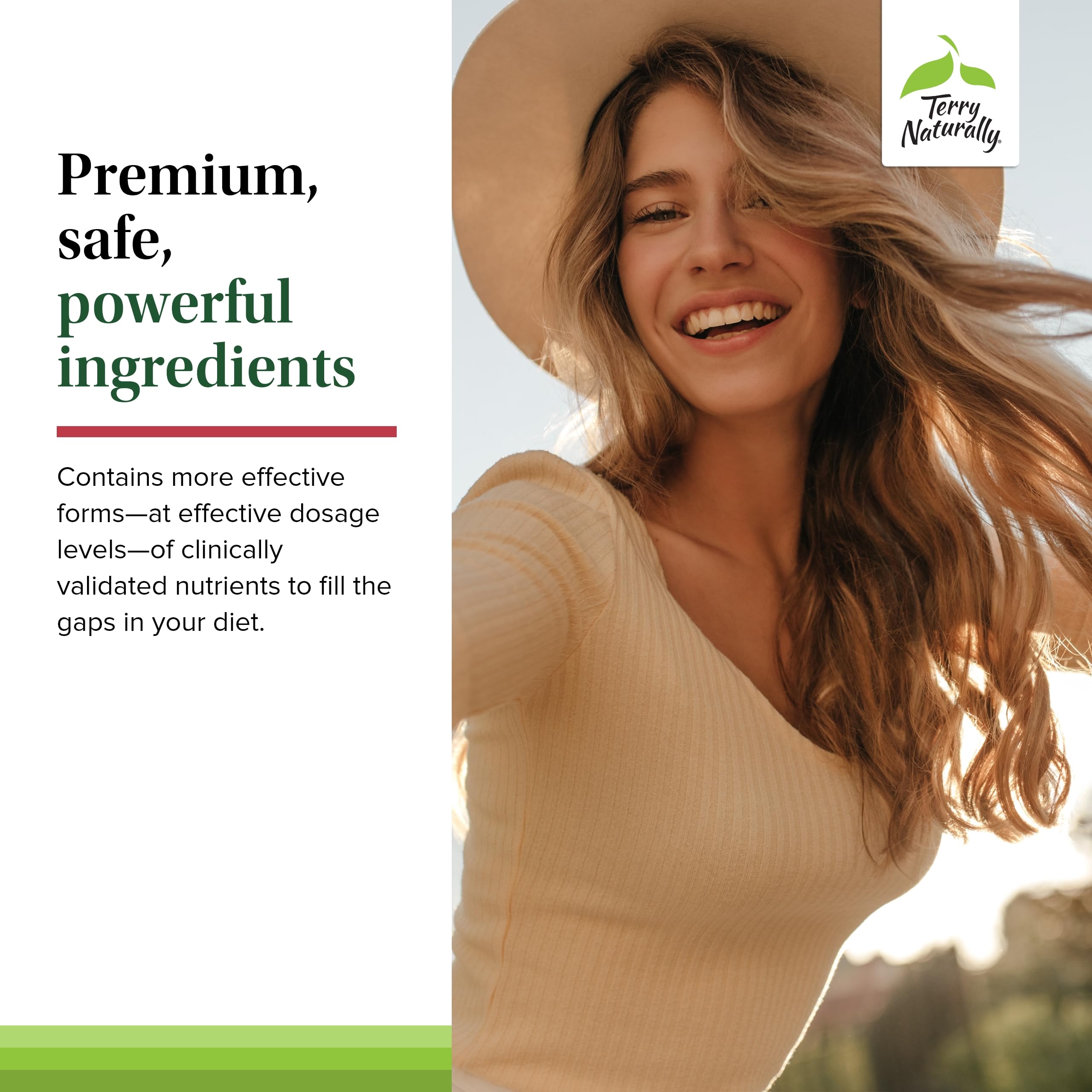 Terry Naturally Clinical Essentials - Supplement to Aid Bone, Cardiovascular & Immune Health - Supplement with Chelated Minerals - Supplement with B-Vitamins & Vitamin C - 60 Tablets