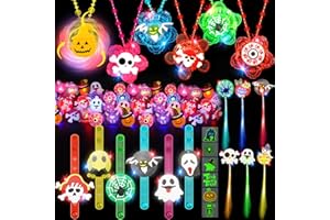 Sufuplay 84 Pack Halloween Party Favors for Kids, Halloween Glow in the Dark Toys Halloween Toys Bulk for Halloween Party School Classroom Prizes Goodie Bags Trick or Treats Gifts