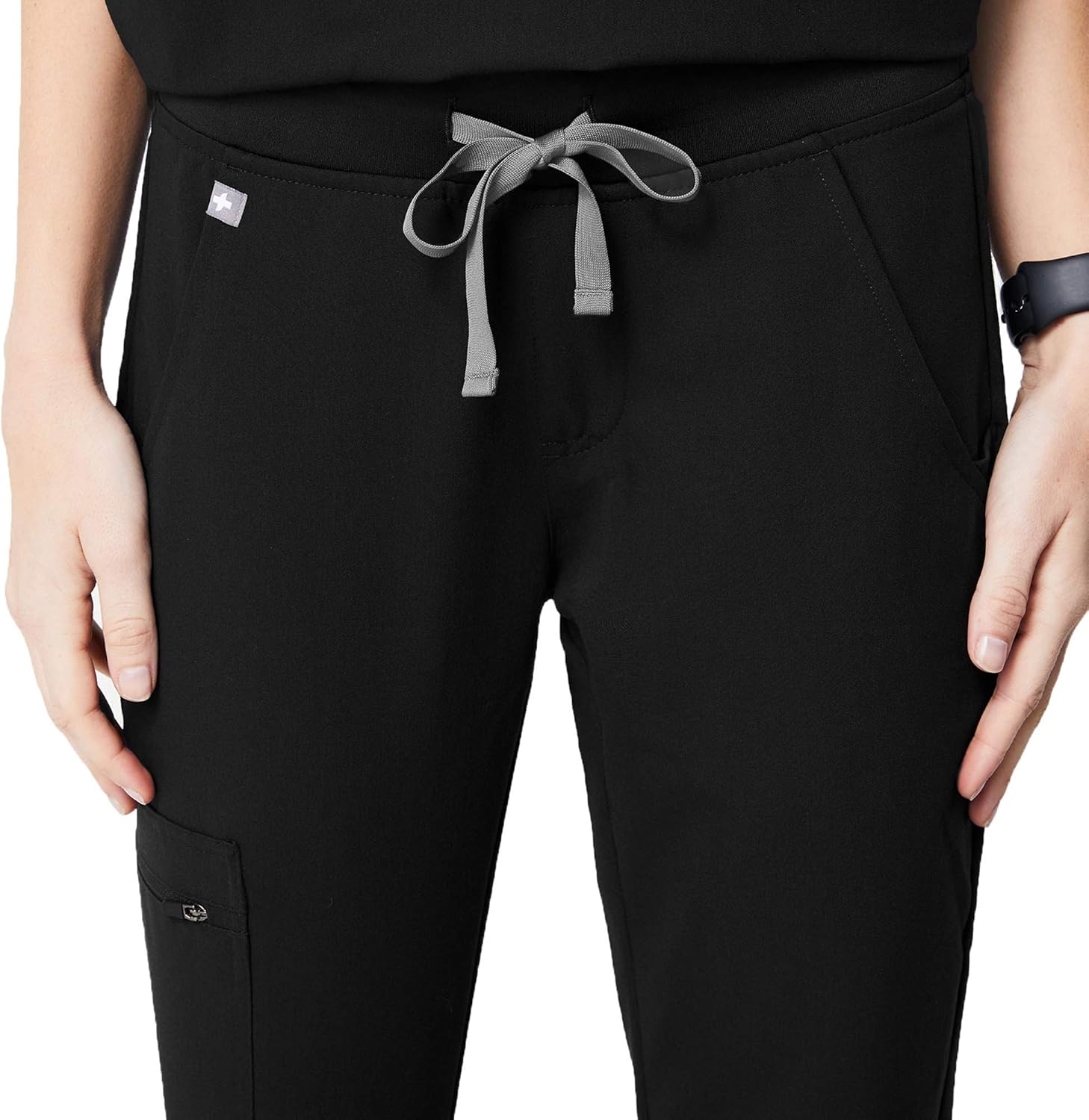 FIGS Zamora 2.0 Jogger Style Scrub Pants for Women - Slim Fit, Anti-Wrinkle Medical Scrub Pants: Clothing