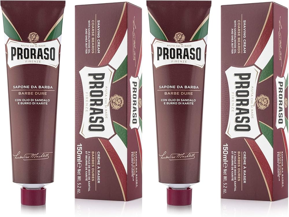 Proraso Nourishing Shaving Cream Tube 150ml Pack of 2